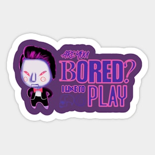 baby killer play Sticker